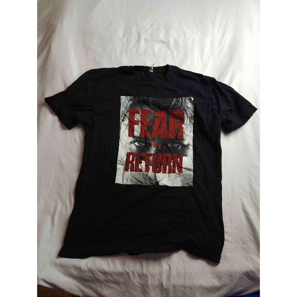 Next Level Apparel Fear the‎ Return T-shirt Mens Black Ronda Rousey Short Sleeve